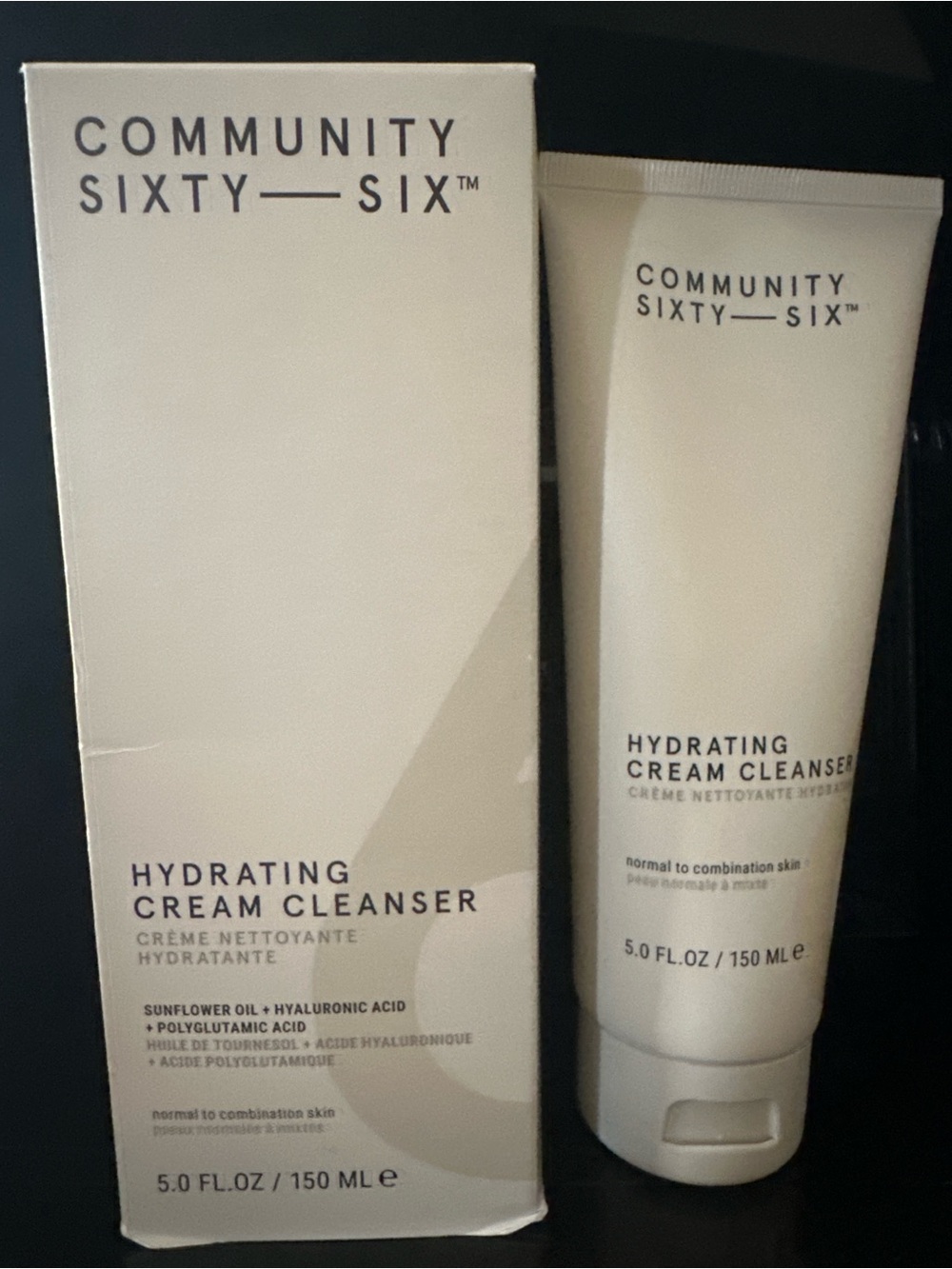 Community Sixty-Six Hydrating Cream Cleanser — White
